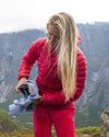 Bergans W TIND LIGHT DOWN JACKET HOOD - Midlayer at PeakStyle