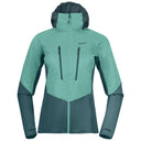 Bergans W TIND LIGHT INSULATED JACKET - Light Malachite Green - Malachite Green S Oberbekleidung - PeakStyle