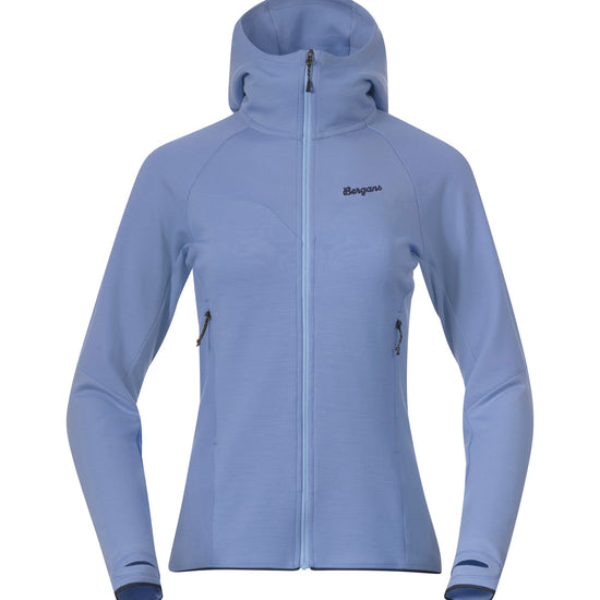 Bergans W TIND MERINO HOOD JACKET - Midlayer at PeakStyle
