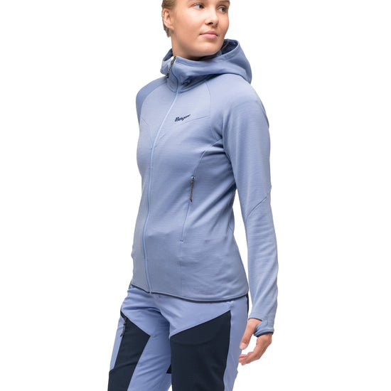 Bergans W TIND MERINO HOOD JACKET - Midlayer at PeakStyle