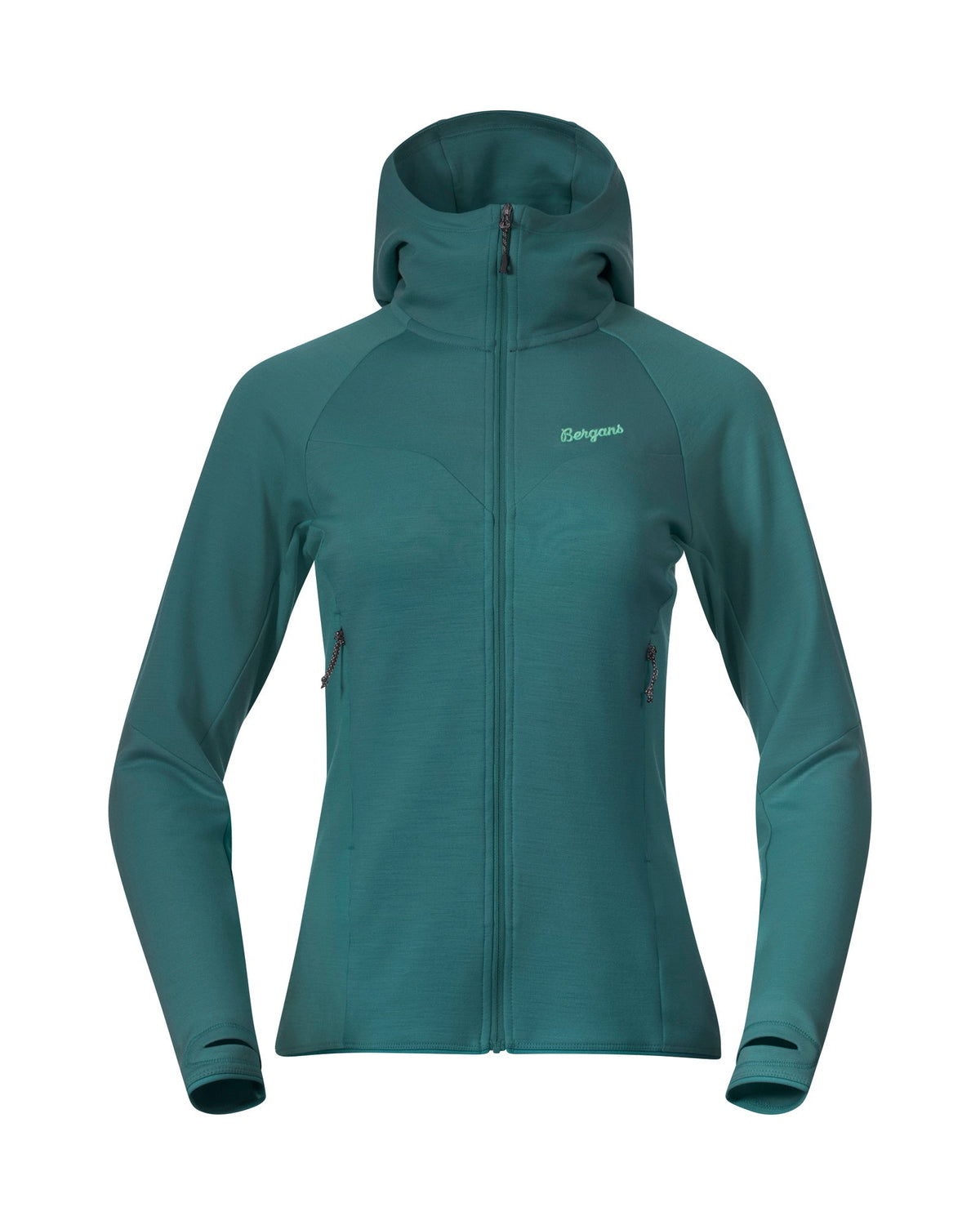 Bergans W TIND MERINO HOOD JACKET - Midlayer at PeakStyle
