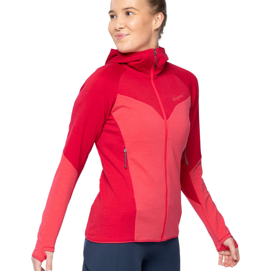 Bergans W TIND MERINO HOOD JACKET - Midlayer at PeakStyle
