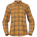 Bergans W TOVDAL SHIRT - Golden Field - Green Mud Check XS Oberbekleidung - PeakStyle