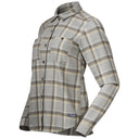 Bergans W TOVDAL SHIRT - Light Green Mud Check XS Oberbekleidung - PeakStyle