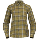 Bergans W TOVDAL SHIRT - Olive Green - Dark Green Mud Check XS Oberbekleidung - PeakStyle