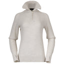 Bergans W ULRIKEN JUMPER - Vanilla White XS Oberbekleidung - PeakStyle
