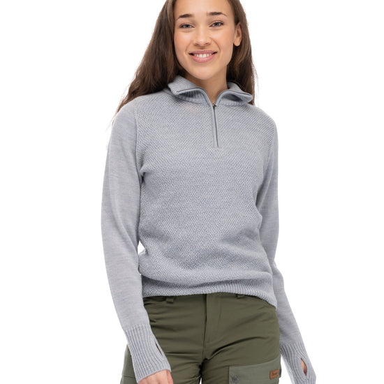 Bergans W ULRIKEN LIGHT MERINO JUMPER - Midlayer at PeakStyle