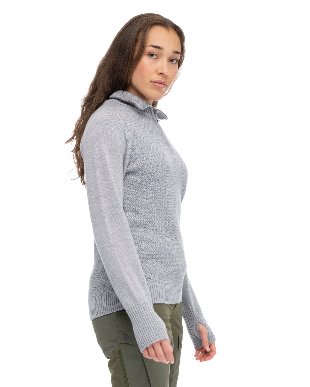 Bergans W ULRIKEN LIGHT MERINO JUMPER - Midlayer at PeakStyle