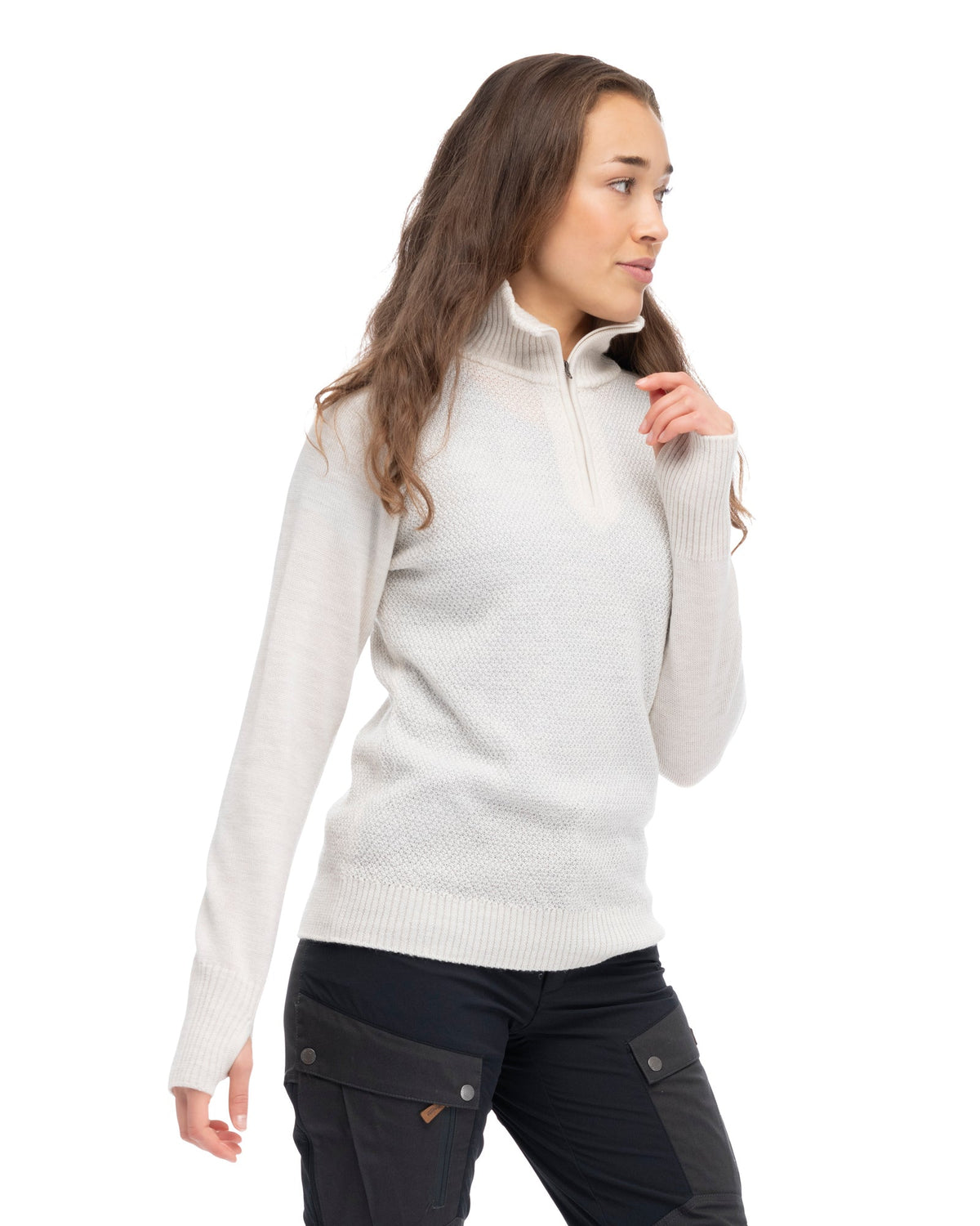 Bergans W ULRIKEN LIGHT MERINO JUMPER - Midlayer at PeakStyle