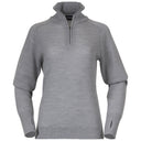 Bergans W ULRIKEN LIGHT MERINO JUMPER - Magnesium Grey XS Oberbekleidung - PeakStyle