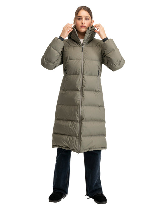 Bergans W URBAN DOWN LONG COAT - Coats & Parkas at PeakStyle