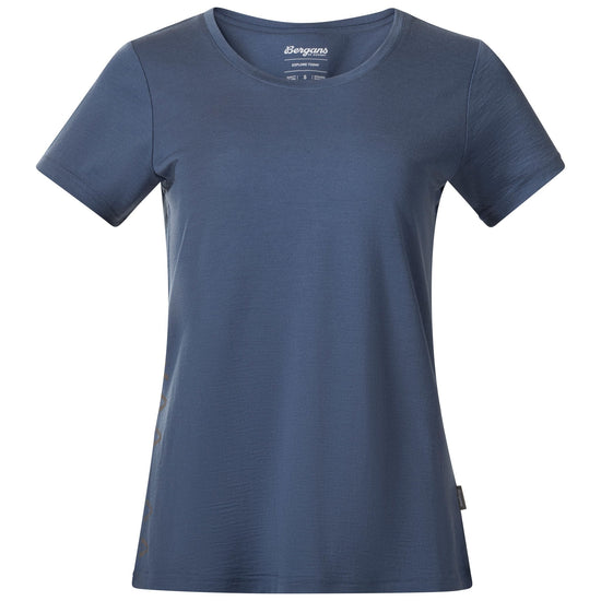 Bergans W VAAGAA ADVENTURE MERINO TEE - Short-sleeved shirts at PeakStyle