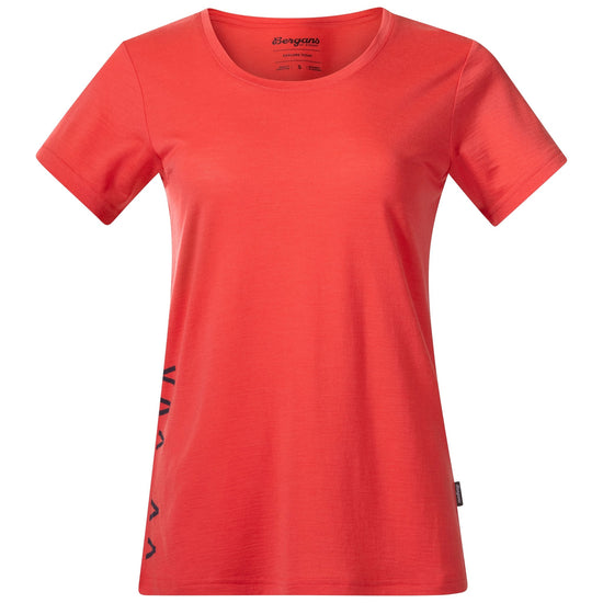 Bergans W VAAGAA ADVENTURE MERINO TEE - Short-sleeved shirts at PeakStyle