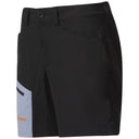 Bergans W VAAGAA LIGHT SOFTSHELL SHORTS - Black - Husky Blue 34 Hosen - PeakStyle