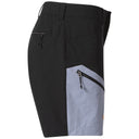 Bergans W VAAGAA LIGHT SOFTSHELL SHORTS - Black - Husky Blue 34 Hosen - PeakStyle