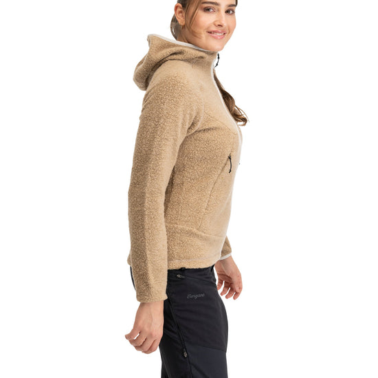 Bergans W VAAGAA MERINO TERRY MIDLAYER HOODIE - Midlayer at PeakStyle