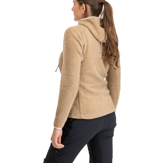Bergans W VAAGAA MERINO TERRY MIDLAYER HOODIE - Midlayer at PeakStyle