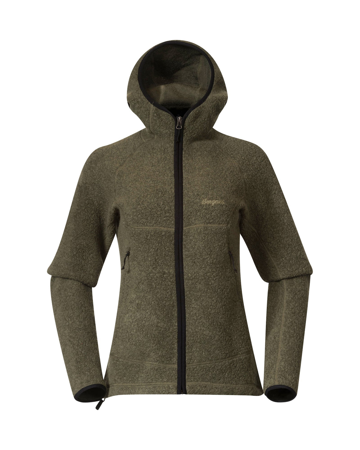 Bergans W VAAGAA MERINO TERRY MIDLAYER HOODIE - Midlayer at PeakStyle