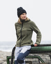 Bergans W VAAGAA MERINO TERRY MIDLAYER HOODIE - Midlayer at PeakStyle
