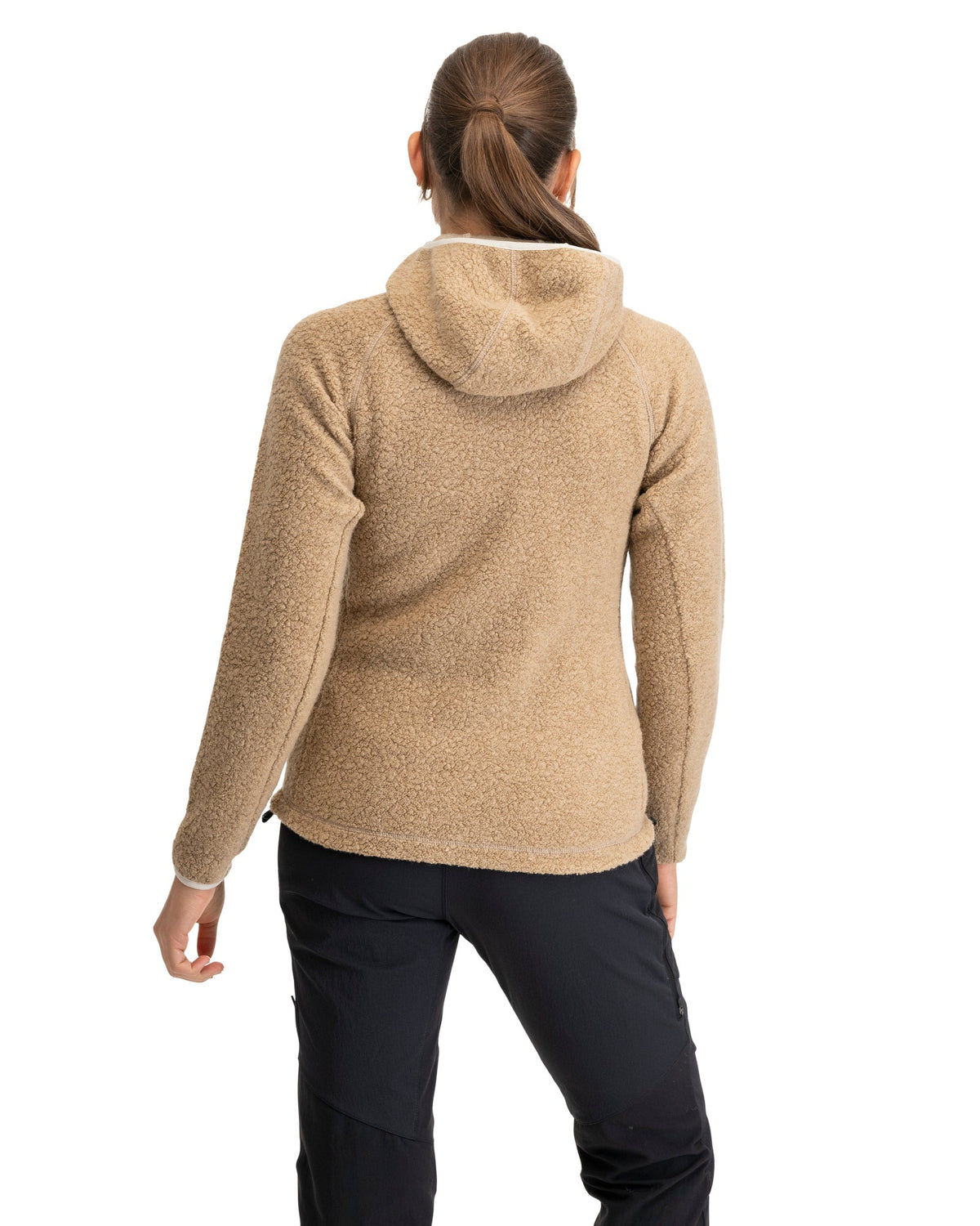 Bergans W VAAGAA MERINO TERRY MIDLAYER HOODIE - Midlayer at PeakStyle