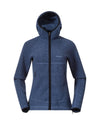 Bergans W VAAGAA MERINO TERRY MIDLAYER HOODIE - Midlayer at PeakStyle