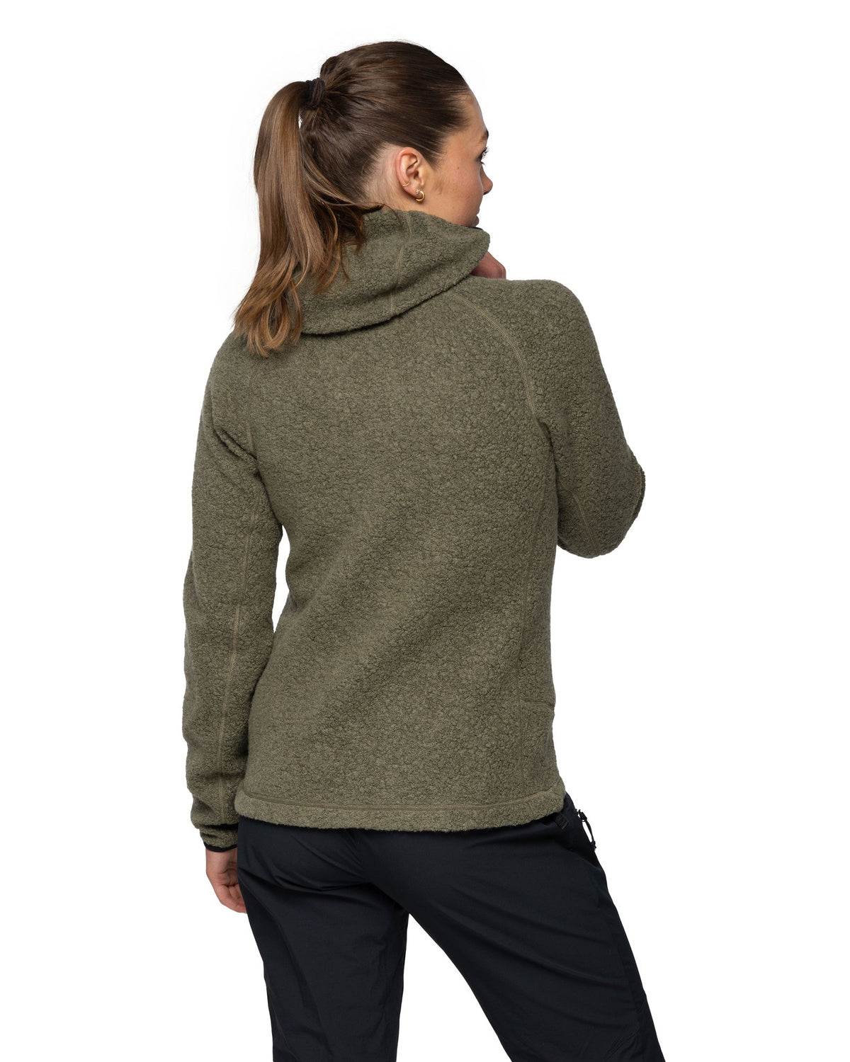 Bergans W VAAGAA MERINO TERRY MIDLAYER HOODIE - Midlayer at PeakStyle