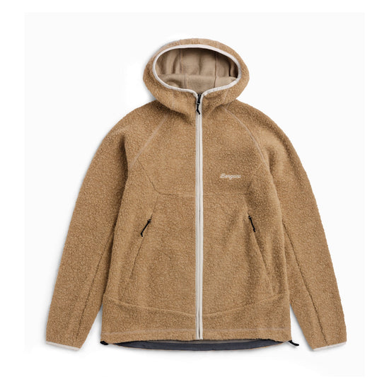 Bergans W VAAGAA MERINO TERRY MIDLAYER HOODIE - Midlayer at PeakStyle