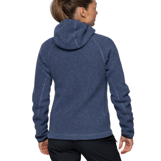 Bergans W VAAGAA MERINO TERRY MIDLAYER HOODIE - Midlayer at PeakStyle