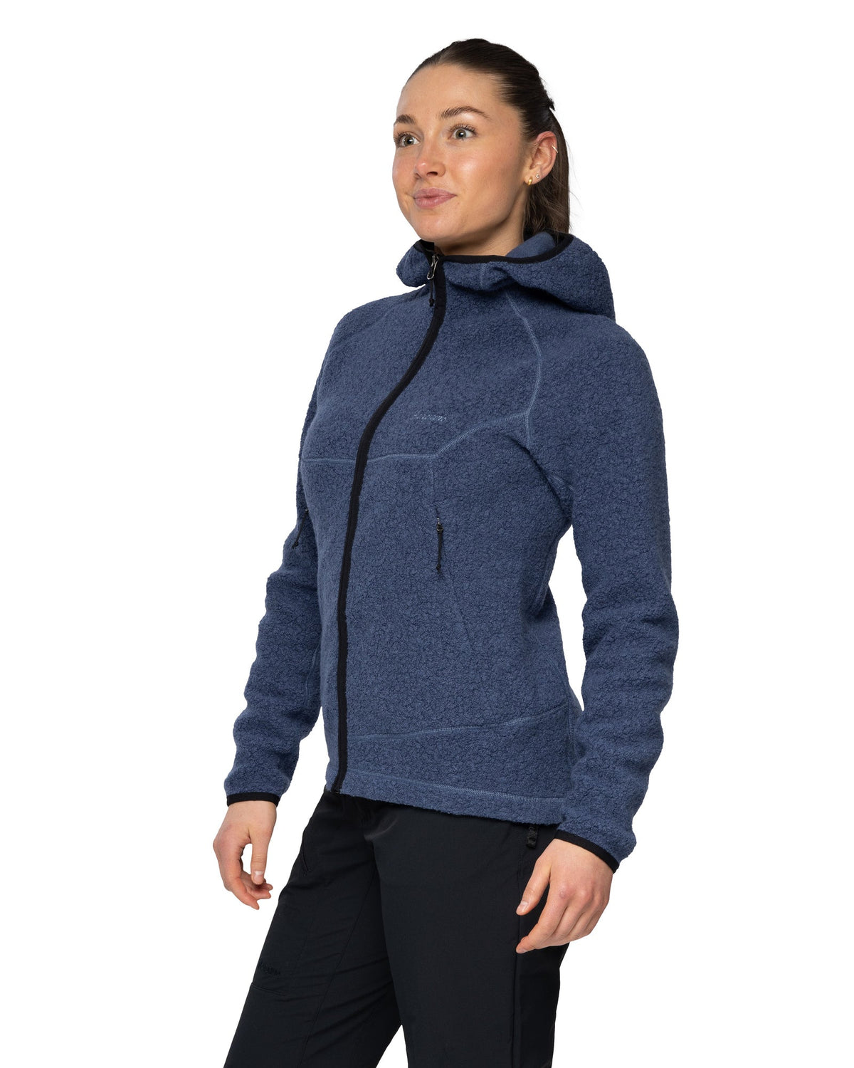 Bergans W VAAGAA MERINO TERRY MIDLAYER HOODIE - Midlayer at PeakStyle