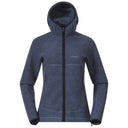 Bergans W VAAGAA MERINO TERRY MIDLAYER HOODIE - Granite Blue XS Oberbekleidung - PeakStyle