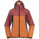 Bergans W VAAGAA WINDBREAKER JACKET - Faded Orange - Rusty Dust - Navy Blue XS Oberbekleidung - PeakStyle