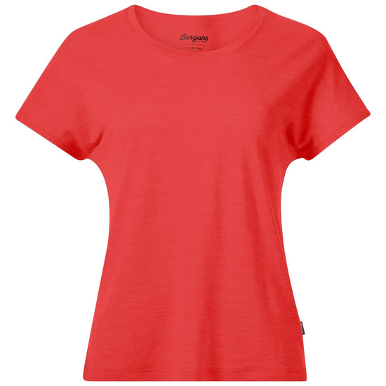 Bergans W WHENEVER MERINO TEE - Short-sleeved shirts at PeakStyle