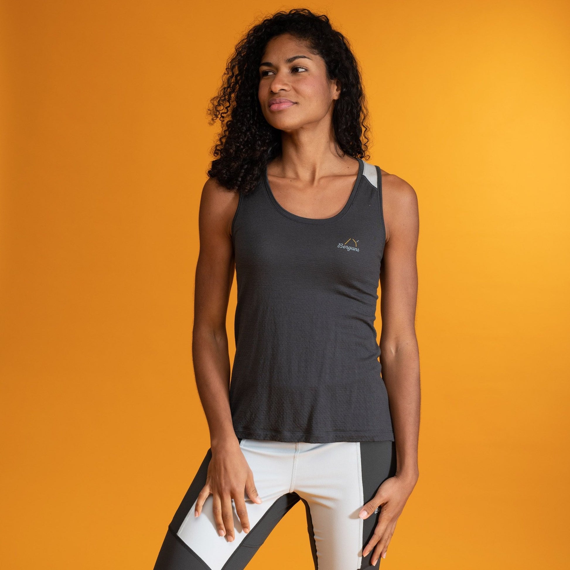 Bergans W Y LIGHTLINE MERINO TOP - Tops at PeakStyle