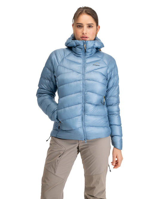 Bergans W Y LIGHTLINE WEIGHTLESS DOWN JACKET HOOD - Down jackets at PeakStyle