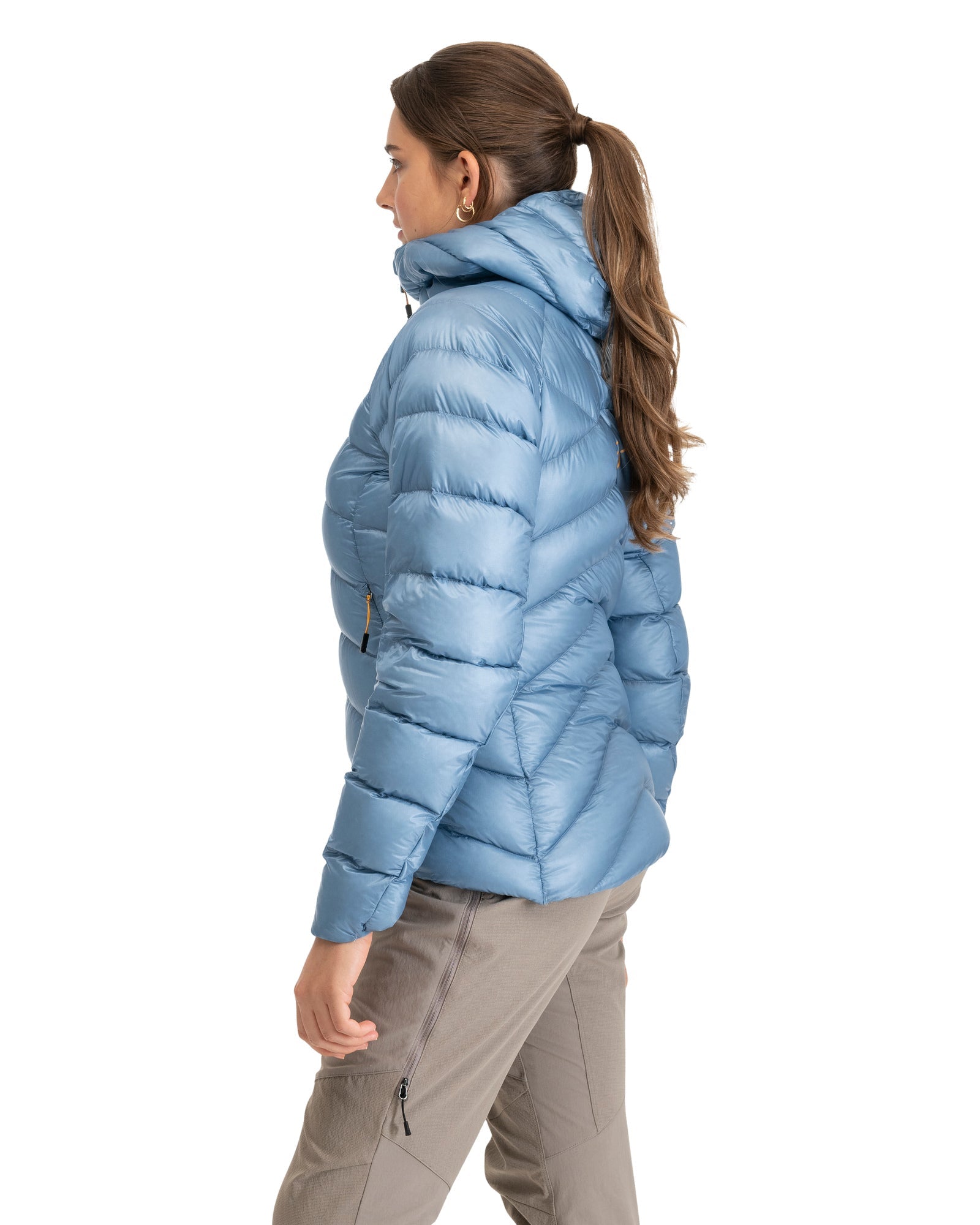 Bergans W Y LIGHTLINE WEIGHTLESS DOWN JACKET HOOD - Down jackets at PeakStyle