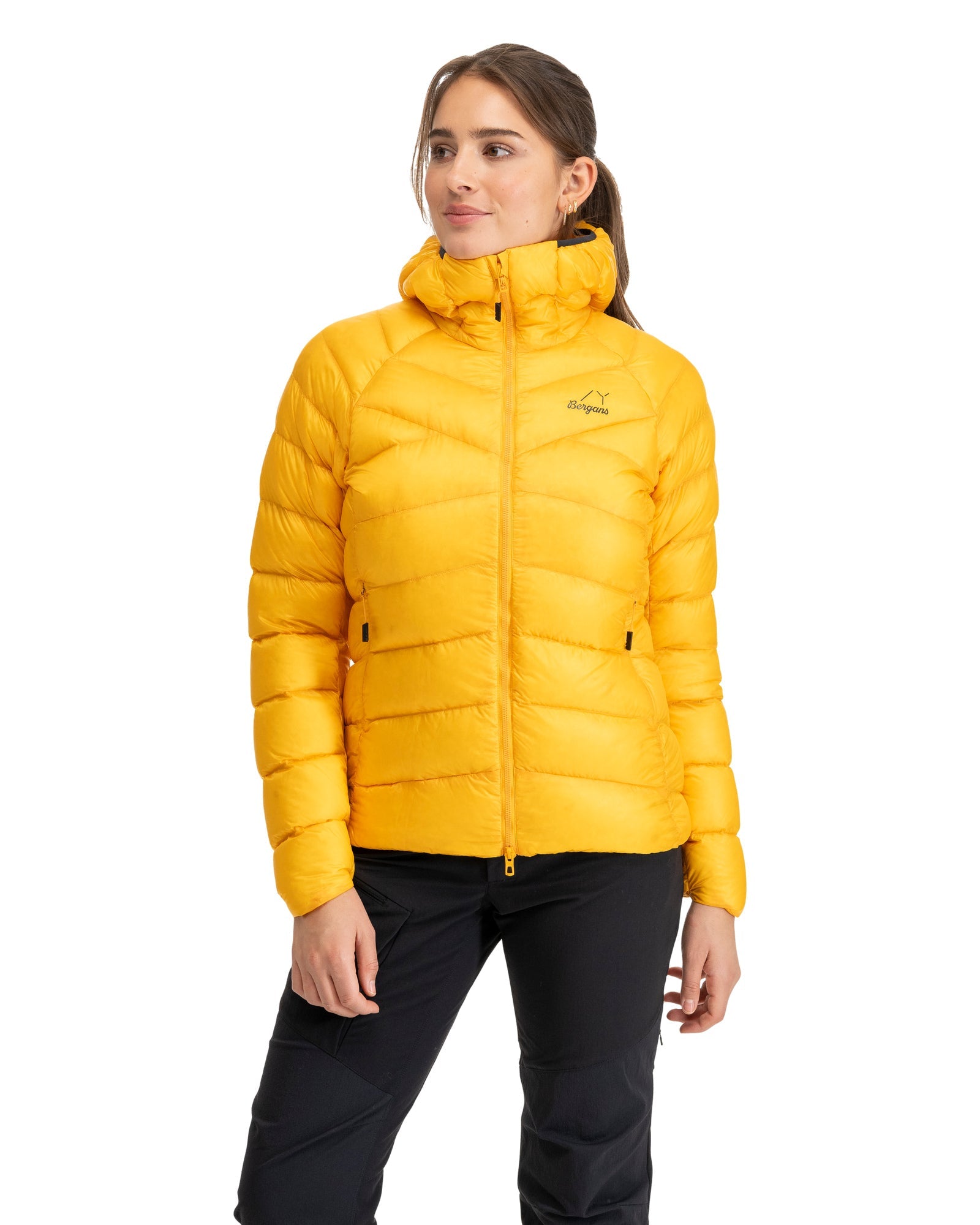 Bergans W Y LIGHTLINE WEIGHTLESS DOWN JACKET HOOD - Down jackets at PeakStyle