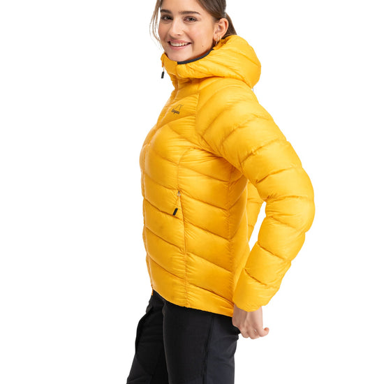 Bergans W Y LIGHTLINE WEIGHTLESS DOWN JACKET HOOD - Down jackets at PeakStyle