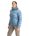 Bergans W Y LIGHTLINE WEIGHTLESS DOWN JACKET HOOD - Down jackets at PeakStyle