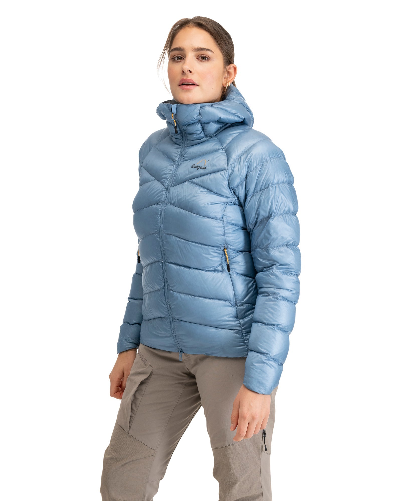 Bergans W Y LIGHTLINE WEIGHTLESS DOWN JACKET HOOD - Down jackets at PeakStyle