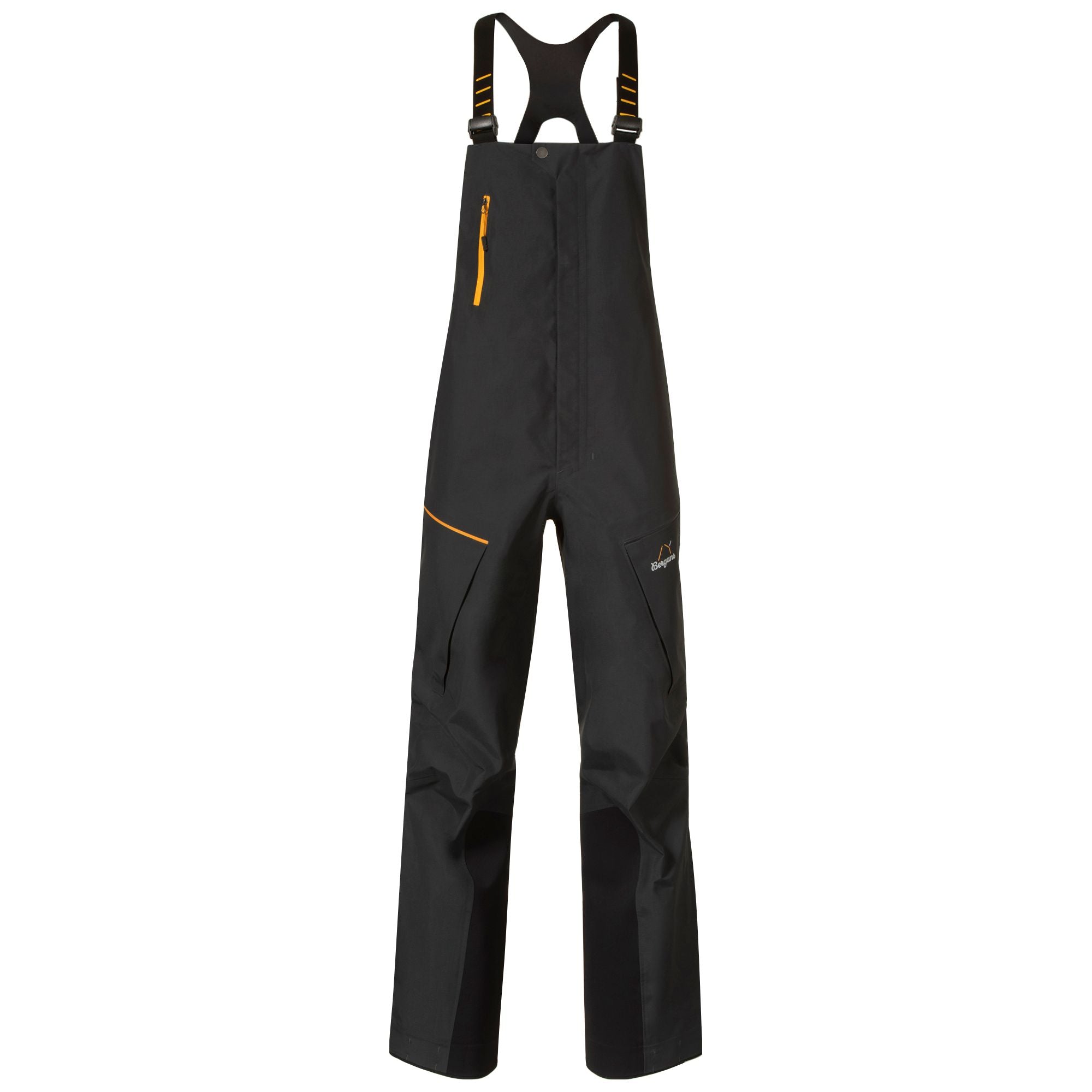 Bergans W Y MOUNTAINLINE BOLD 3L SHELL BIB PANTS - Cell phone pockets at PeakStyle