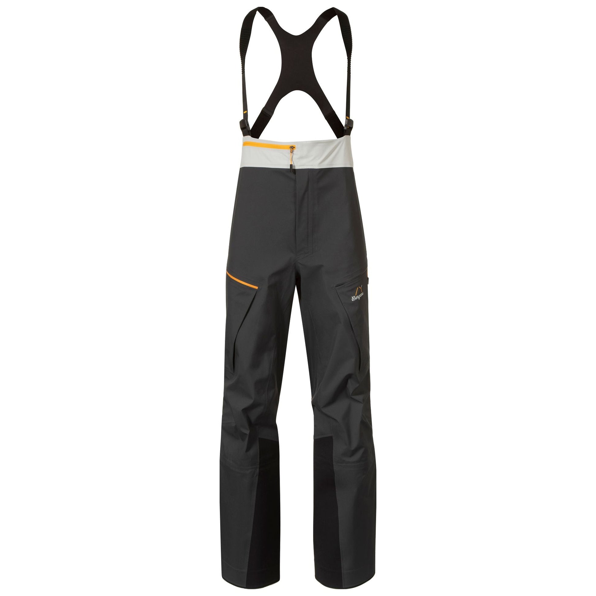 Bergans W Y MOUNTAINLINE BREATHE 3L SHELL BIB PANTS - Cell phone pockets at PeakStyle