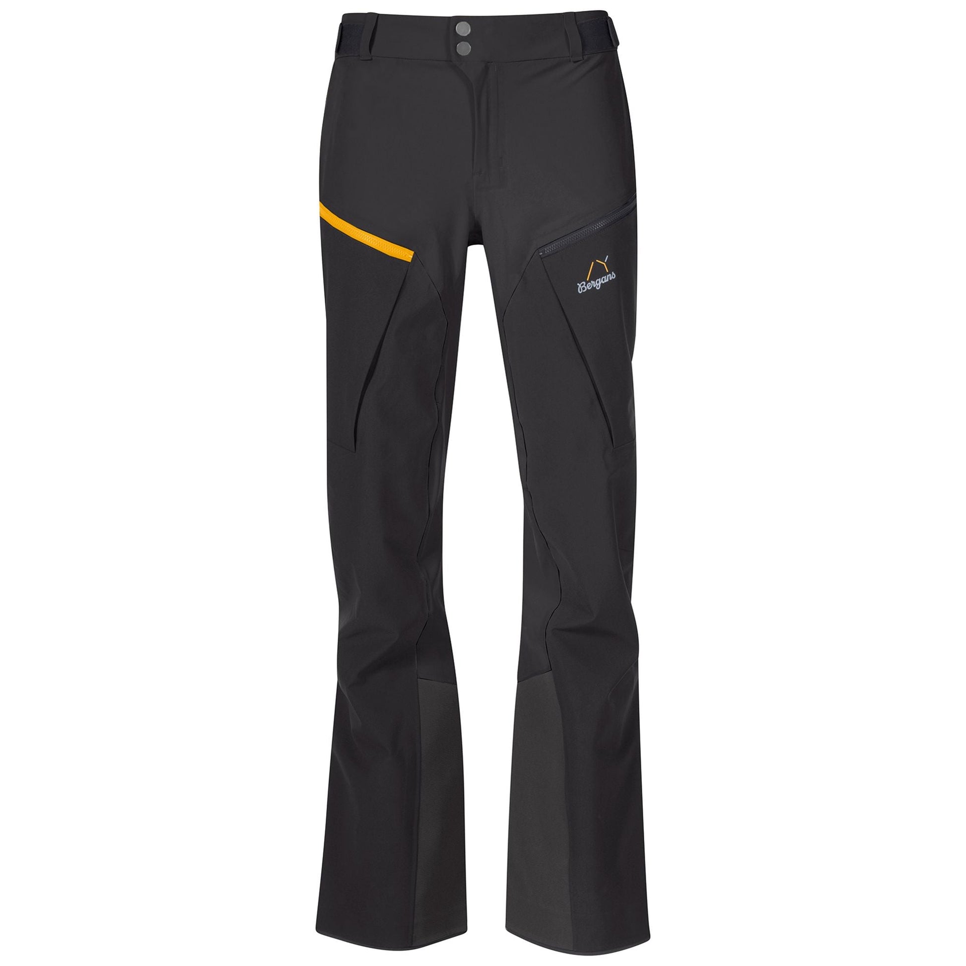 Bergans W Y MOUNTAINLINE HYBRID SOFTSHELL PANTS - Cell phone pockets at PeakStyle