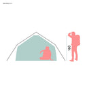 Bergans WIGLO® LT V.2 4 - PERS TENT - Zelte bei PeakStyle