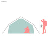 Bergans WIGLO® LT V.2 6-PERSON TENT - Tents at PeakStyle