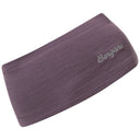 Bergans WOOL JUNIOR HEADBAND - Dark Ruby Purple 50 Kopfbedeckung - PeakStyle
