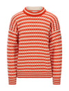 Dale of Norway Skipsleia Unisex Wool Sweater Roth Red - Natural White – Packshot
