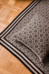 Dale Of Norway FROGNER Merino-Wolldecke – Black - Sand – Studio