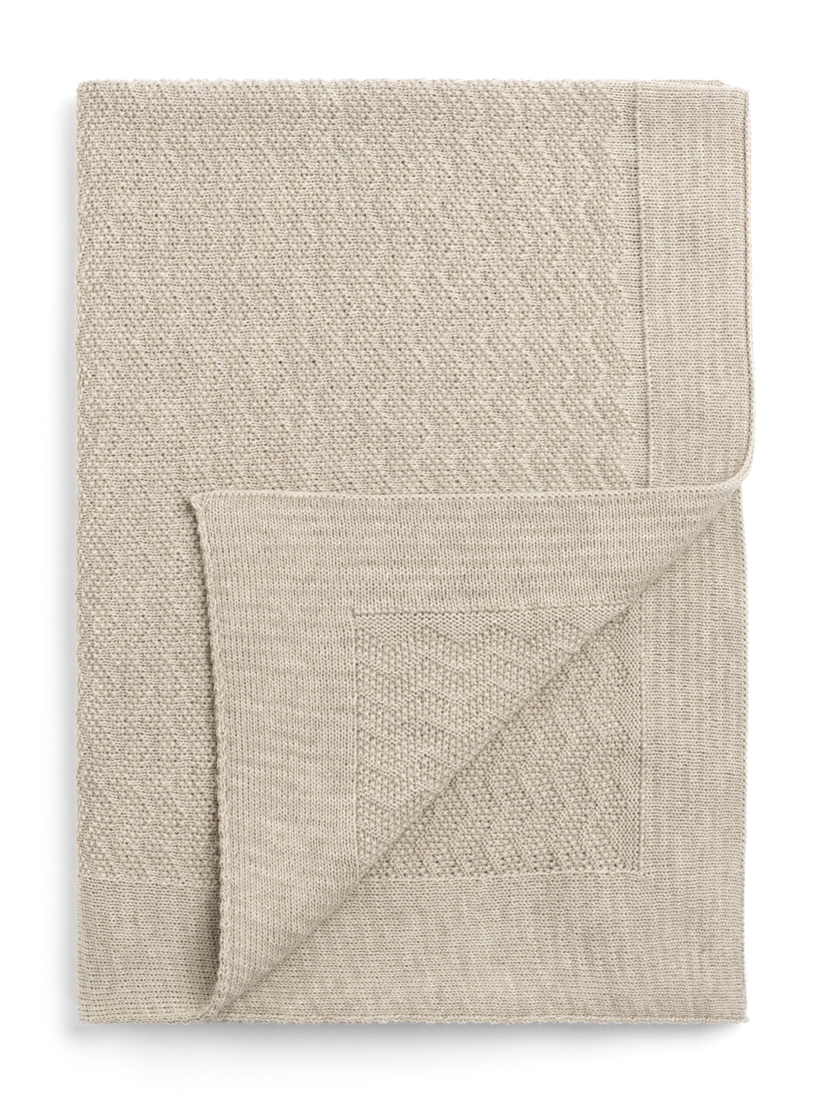 Dale Of Norway LUSA Wolldecke – Sand Mel – Detail