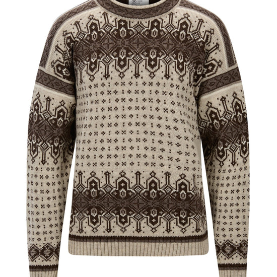 Dale Of Norway ALBERTVILLE Wollpullover Herren | Birch - Coffee | Packshot | DALE-96351-M00-06