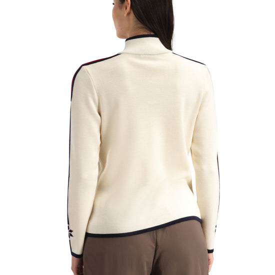 Dale Of Norway NÅLE Merino-Pullover Damen | Offwhite - Navy - Red Rose | Studio | DALE-96441-A00-02